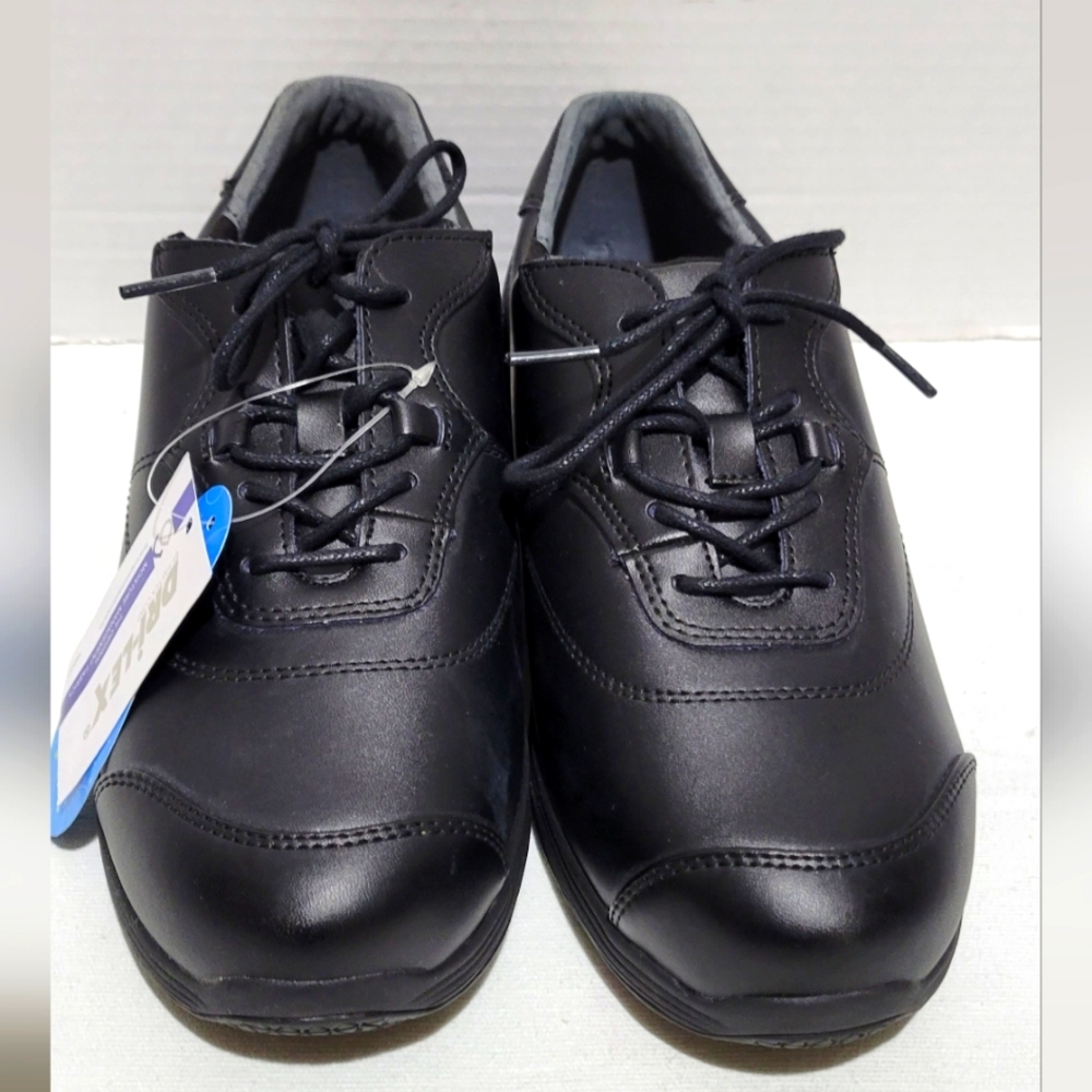 NEW Drew Basil Women's Non-Slip Comfort Leather Oxford Shoes-Size 8W #10652-12